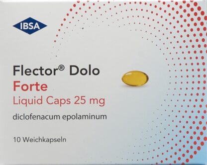 FLECTOR Dolo Forte Liquid Caps 25 mg 10 pce