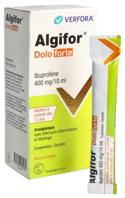ALGIFOR Dolo forte susp 400 mg/10ml 10 pce - immagine 6
