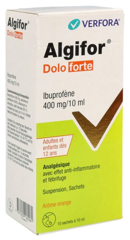 ALGIFOR Dolo forte susp 400 mg/10ml 10 pce - immagine 4