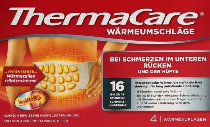 THERMACARE dorsale patch (n) 4 pce