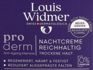 WIDMER Proderm crème nuit riche s parf 50 ml