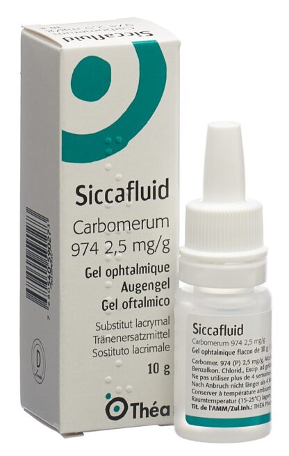 SICCAFLUID gel opht 0.25 % fl 10 g - immagine 3