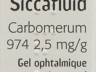 SICCAFLUID gel opht 0.25 % fl 10 g