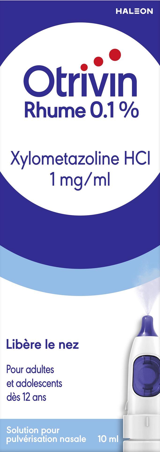OTRIVIN Rhume spray doseur 0.1 % (nouveau) 10 ml - immagine 2