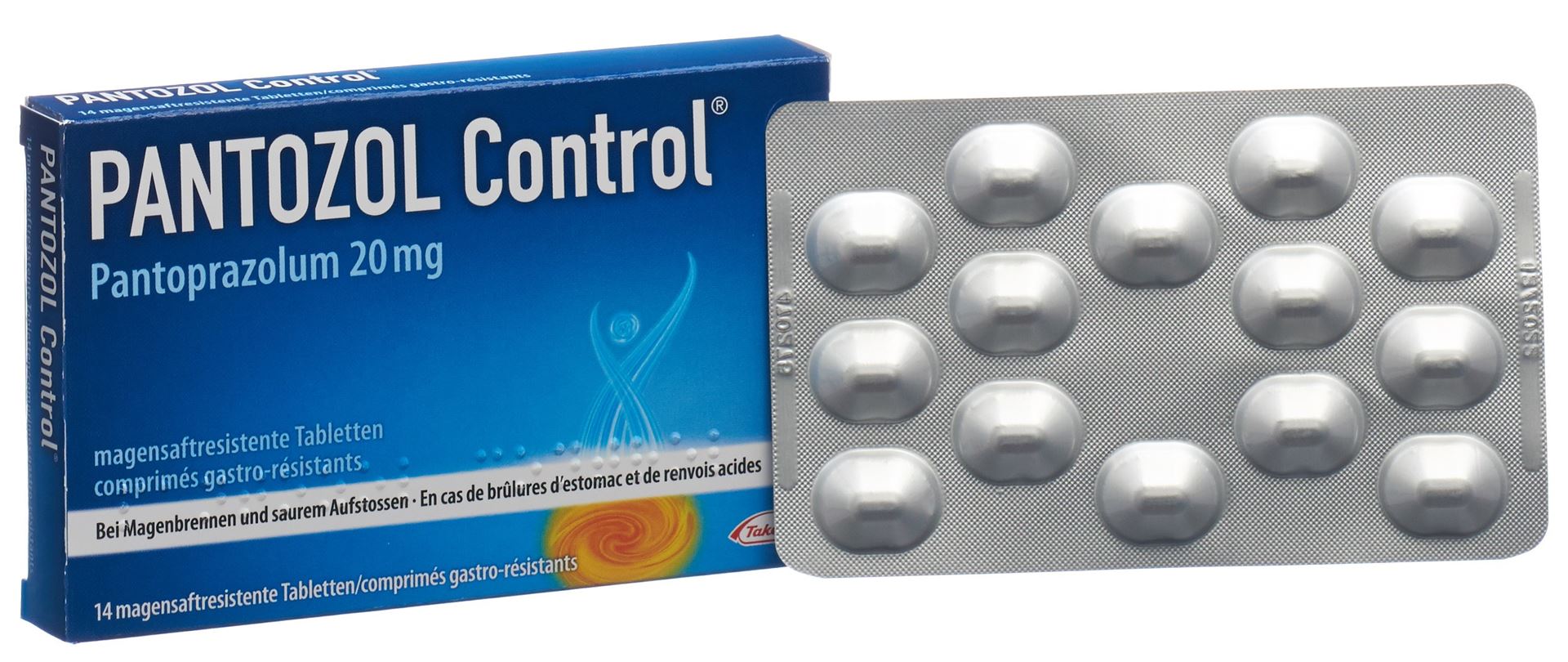 PANTOZOL Control cpr pell 20 mg 14 pce - immagine 3