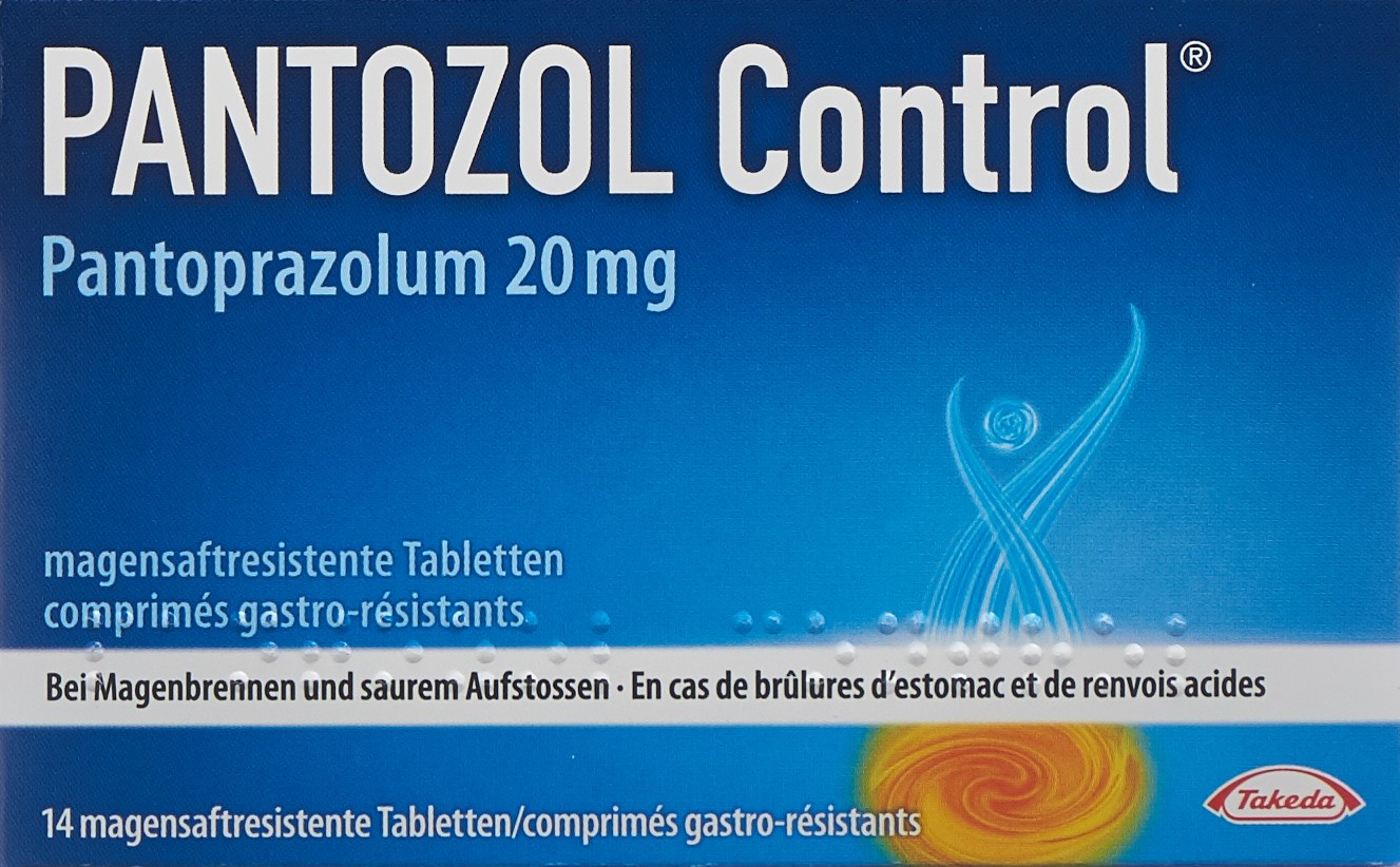 PANTOZOL Control cpr pell 20 mg 14 pce