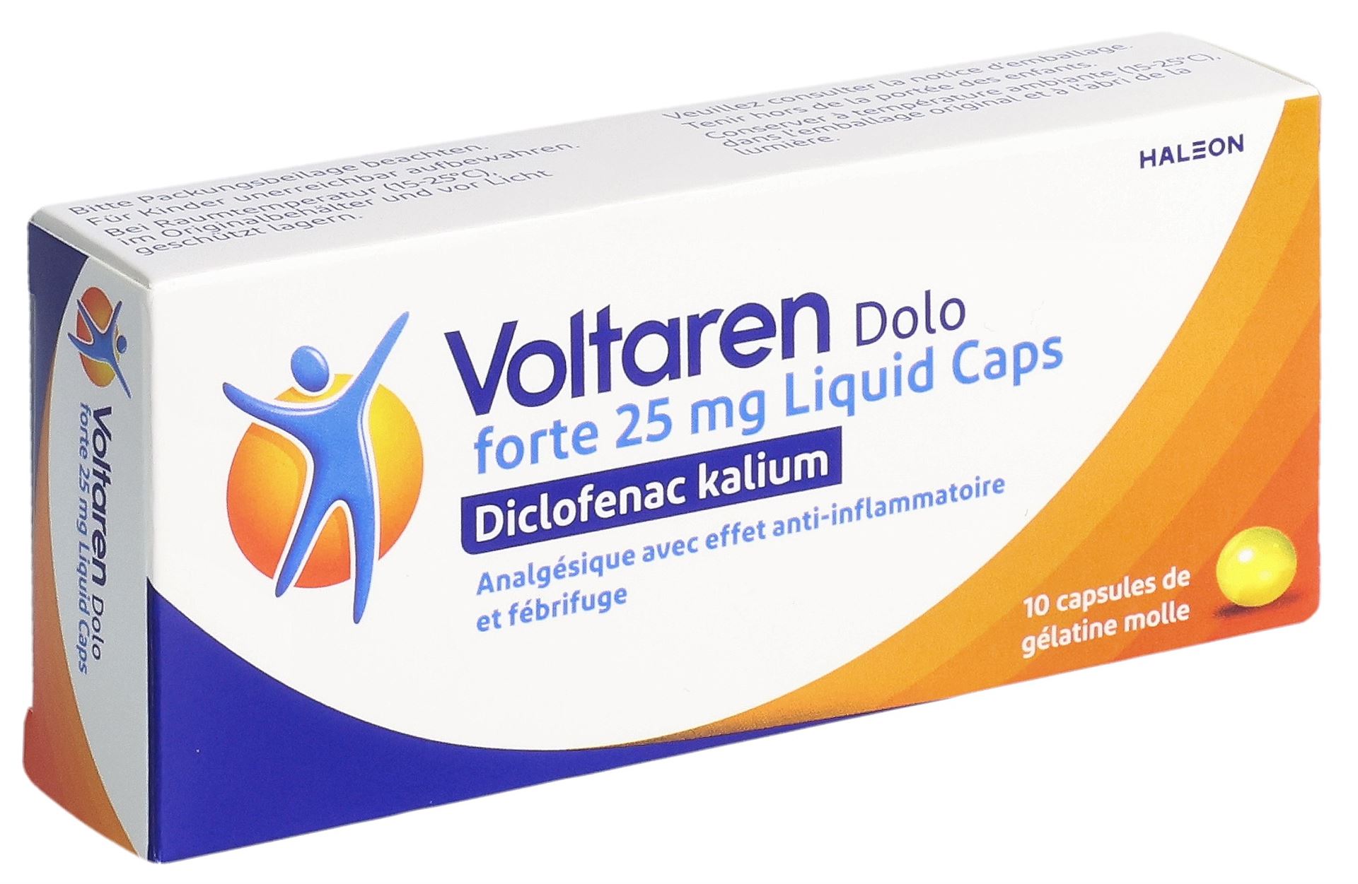 VOLTAREN DOLO forte Liquid Caps 25 mg 10 pce - immagine 4