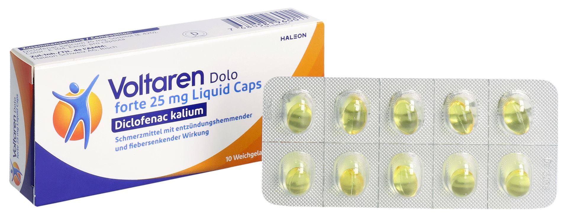 VOLTAREN DOLO forte Liquid Caps 25 mg 10 pce - immagine 5