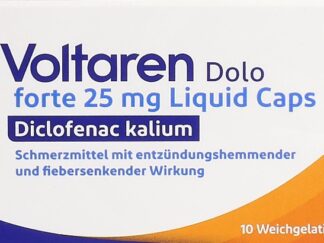 VOLTAREN DOLO forte Liquid Caps 25 mg 10 pce
