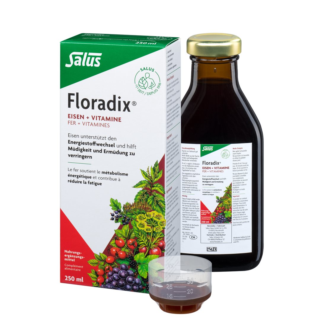FLORADIX Fer + vitamines fl 250 ml - immagine 3