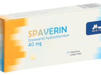 SPAVERIN cpr 40 mg 20 pce
