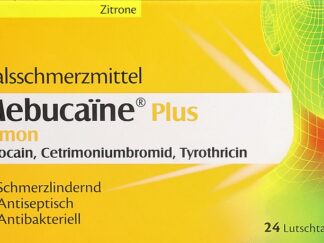 MEBUCAÏNE Plus Lemon cpr sucer 24 pce