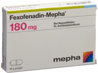 FEXOFENADIN Mepha cpr pell 180 mg 10 pce