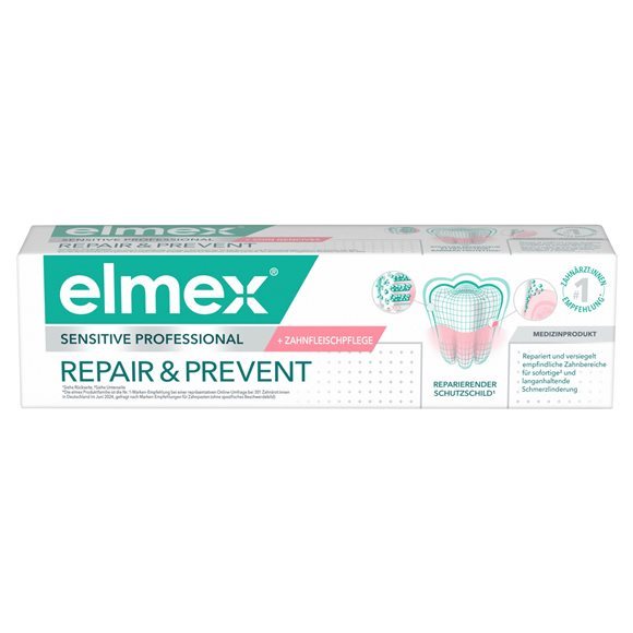 ELMEX SENSITIVE PROF REP&PREV dentifrice tb 75 ml
