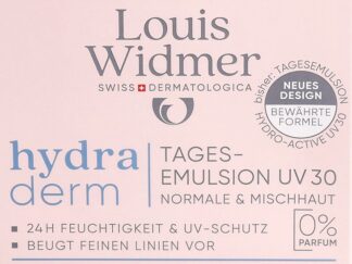 WIDMER Hydraderm émulsion jour UV30 s parf 50 ml