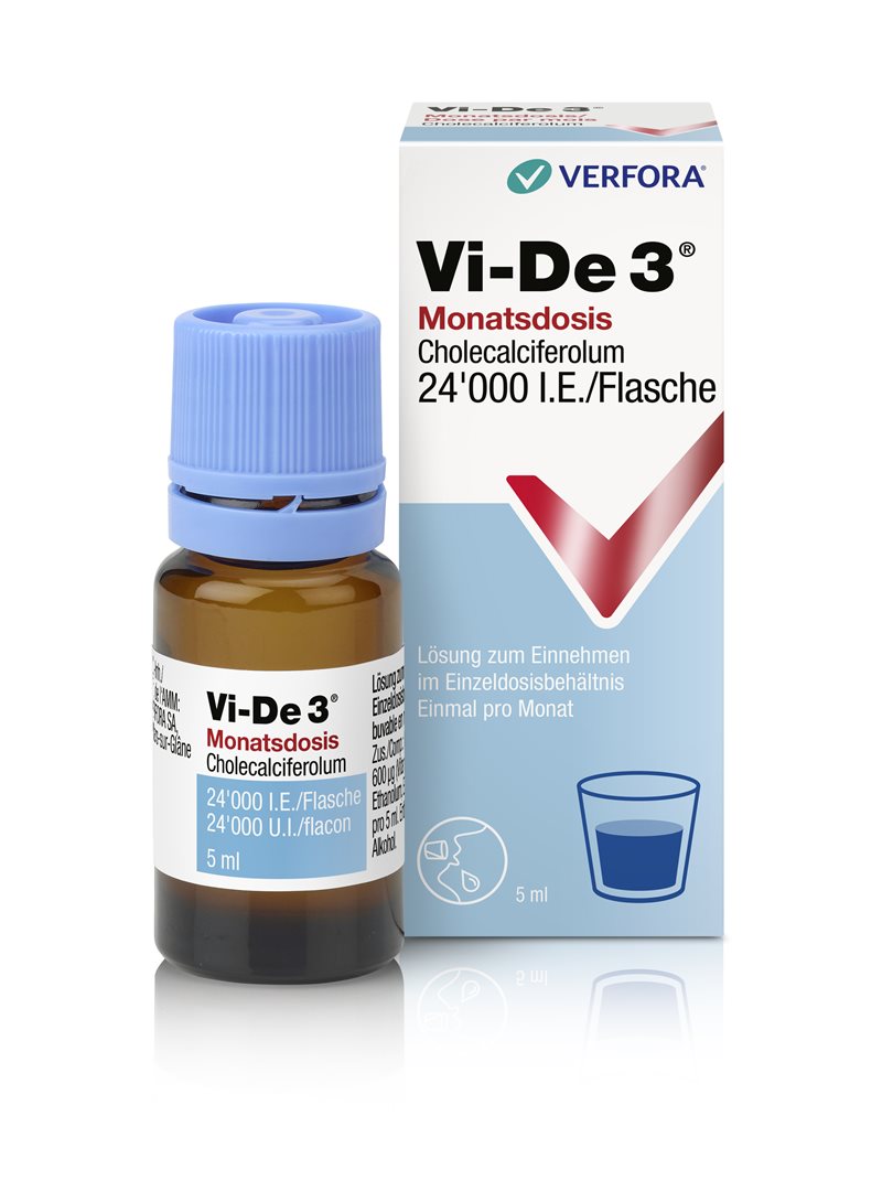 VI-DE 3 dose par mois sol 24000 UI/5ml fl 5 ml - immagine 5