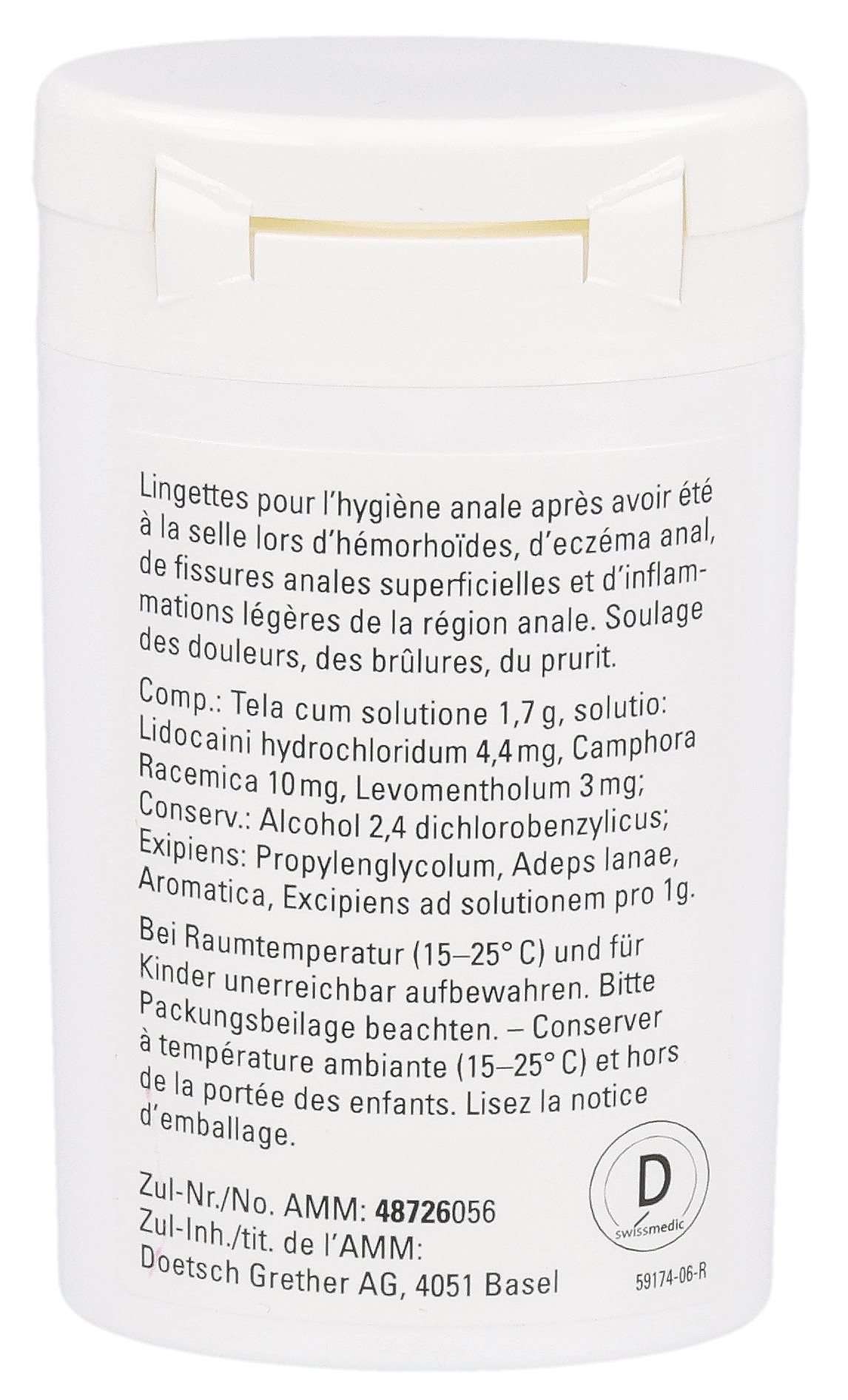 SULGAN-N lingettes médicinales en dispens 25 pce - immagine 8