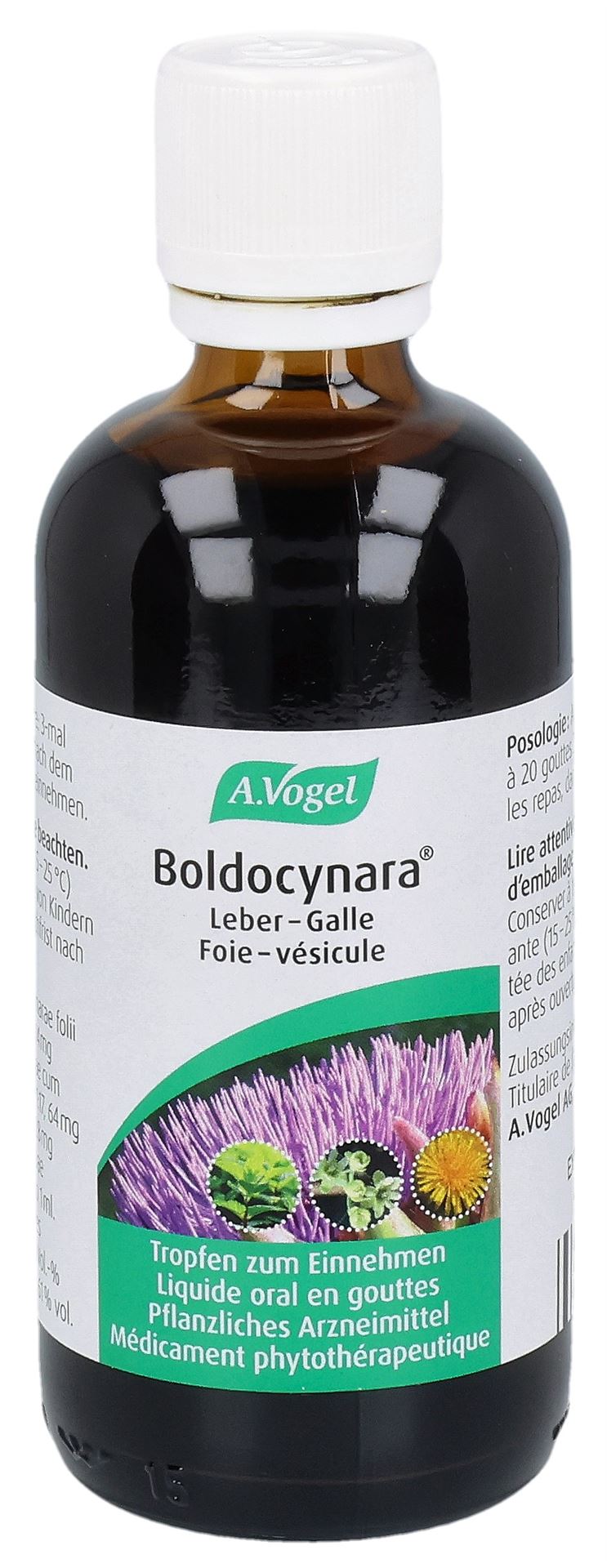 VOGEL Boldocynara foie-vésicule gouttes fl 100 ml - immagine 7