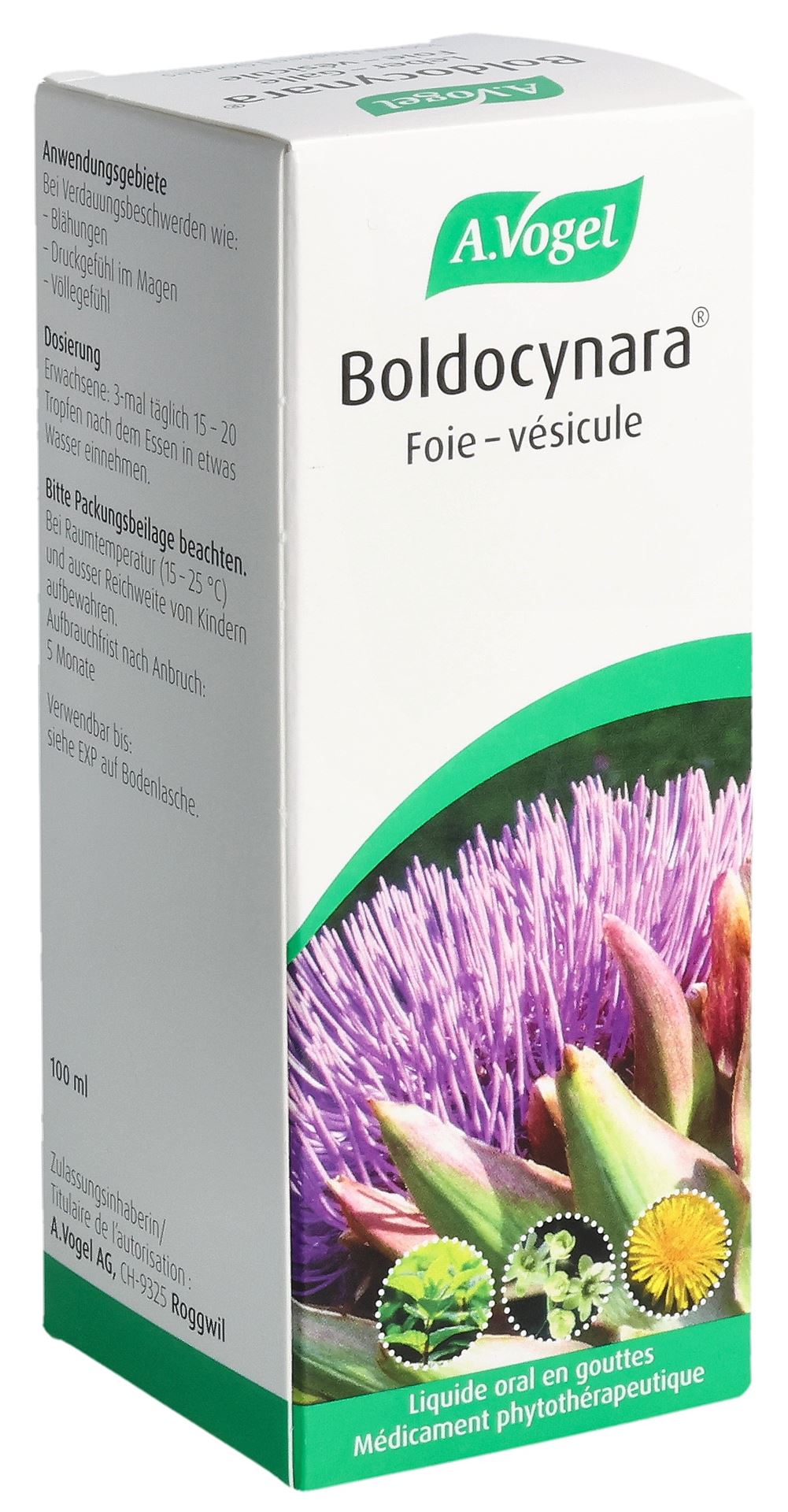 VOGEL Boldocynara foie-vésicule gouttes fl 100 ml - immagine 4