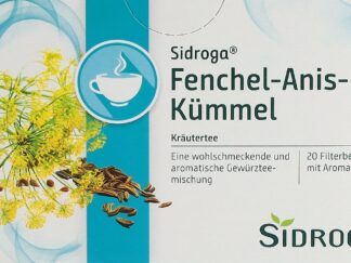 SIDROGA fenouil anis cumin 20 sach 2 g