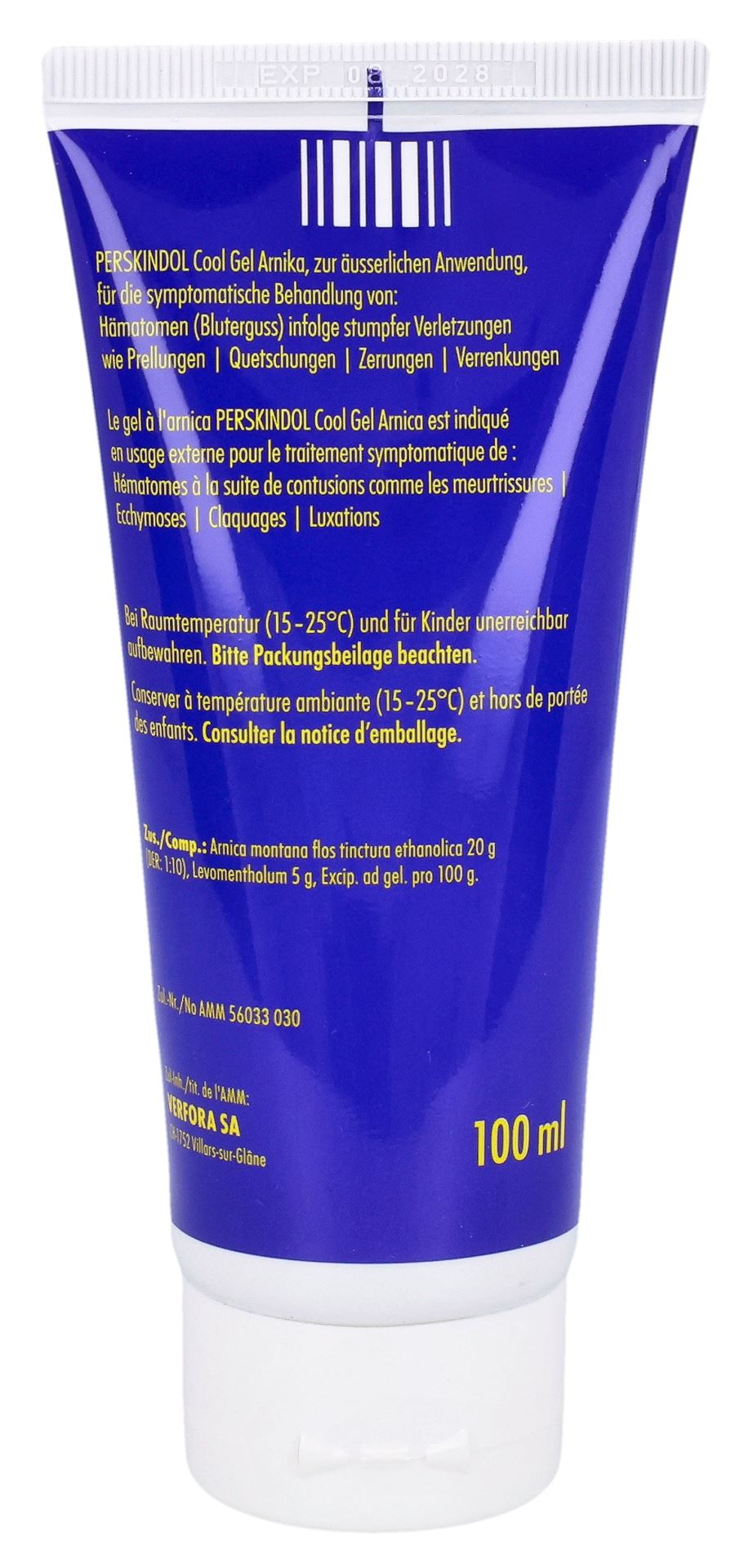 PERSKINDOL Cool arnica gel tb 100 ml - immagine 8