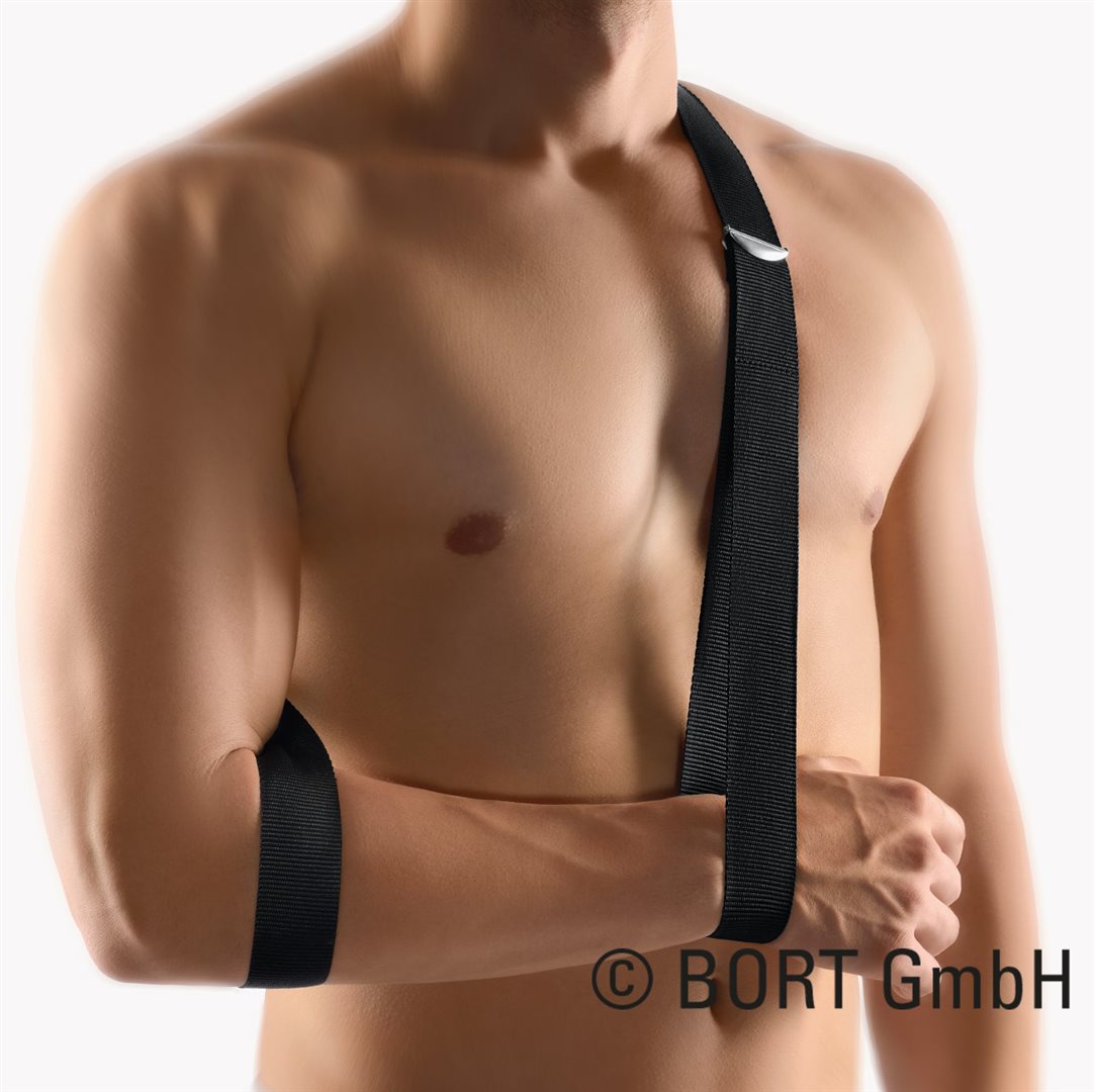 BORT Mitella bretelles soutenir bras 5cm schwarz
