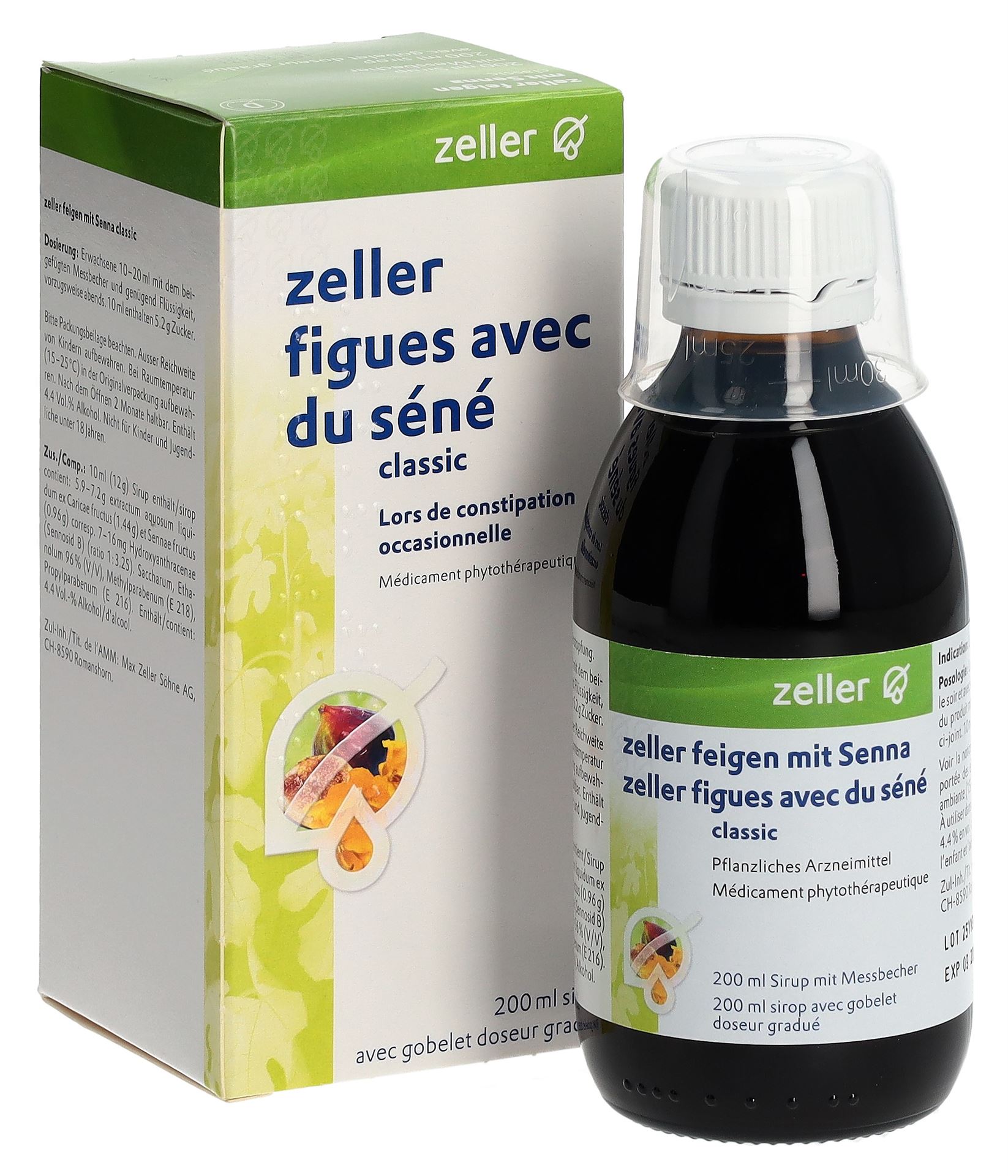 ZELLER figues avec du séné classic sirop fl 200 ml - immagine 6