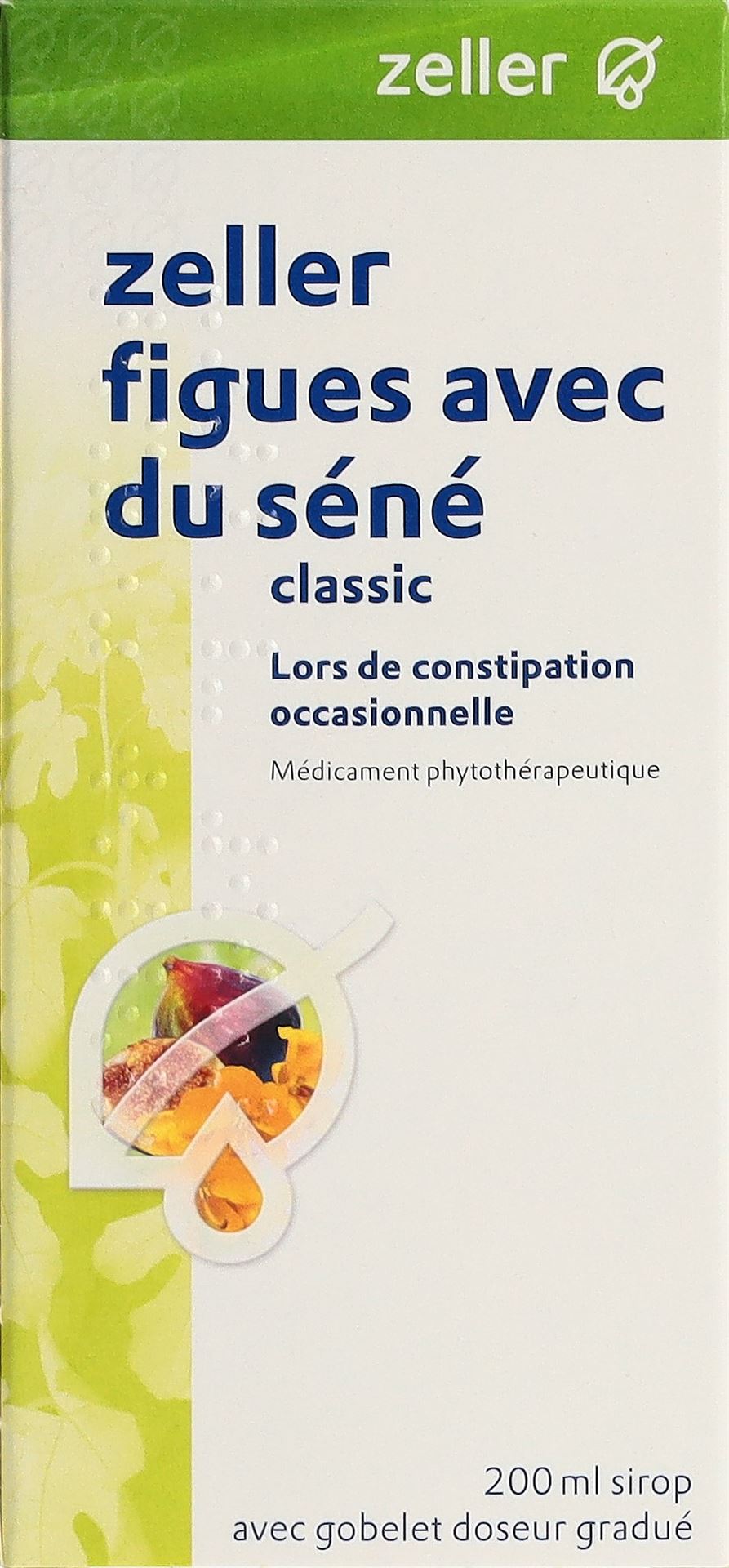 ZELLER figues avec du séné classic sirop fl 200 ml - immagine 2
