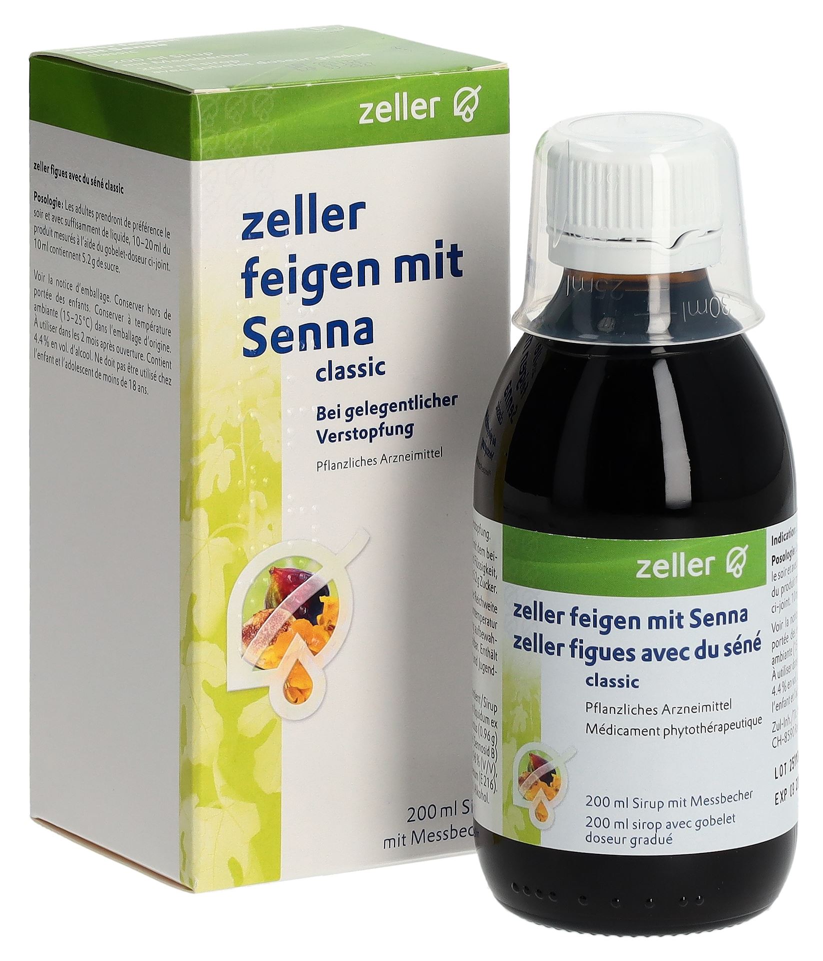 ZELLER figues avec du séné classic sirop fl 200 ml - immagine 5