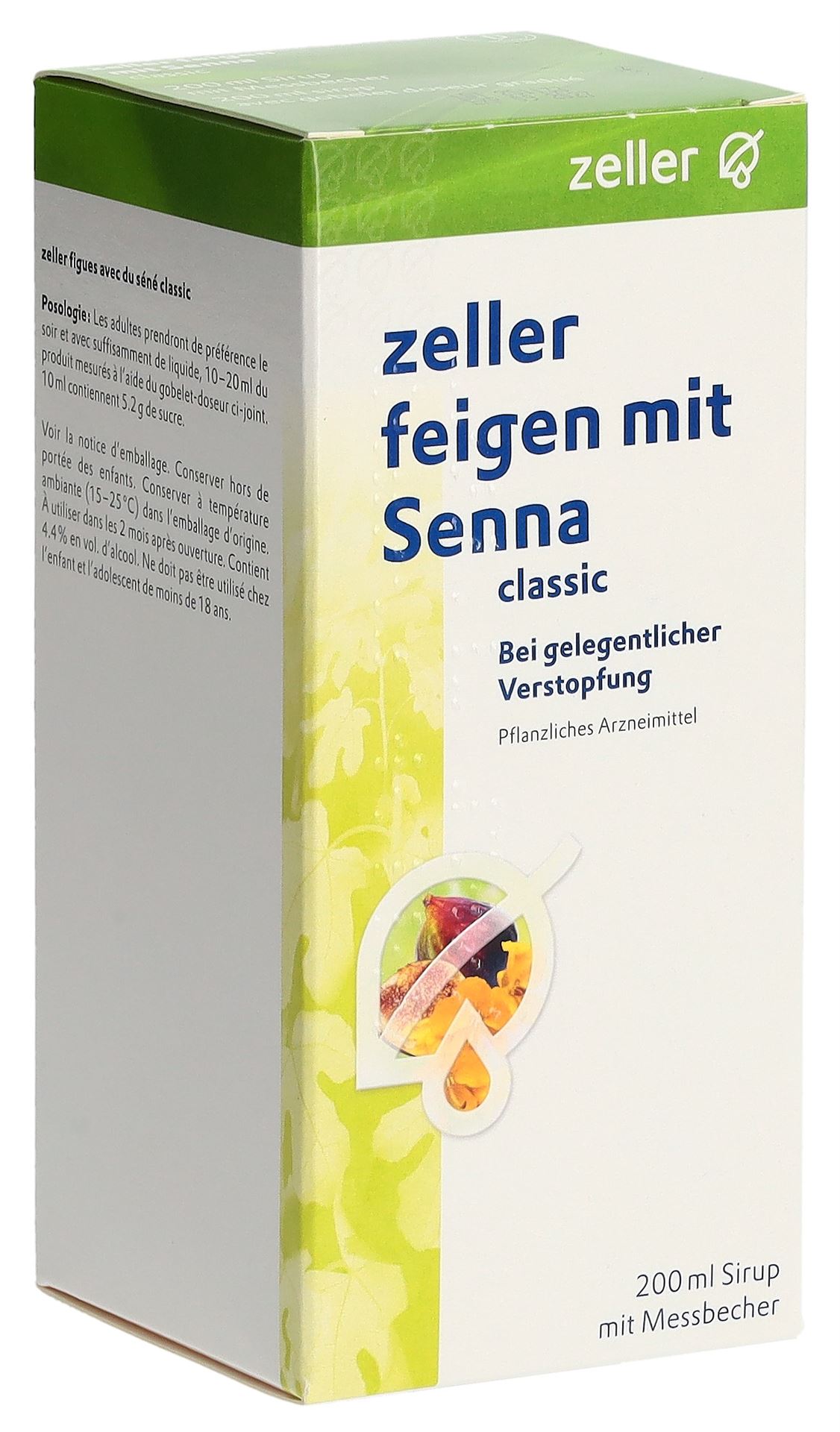 ZELLER figues avec du séné classic sirop fl 200 ml - immagine 3